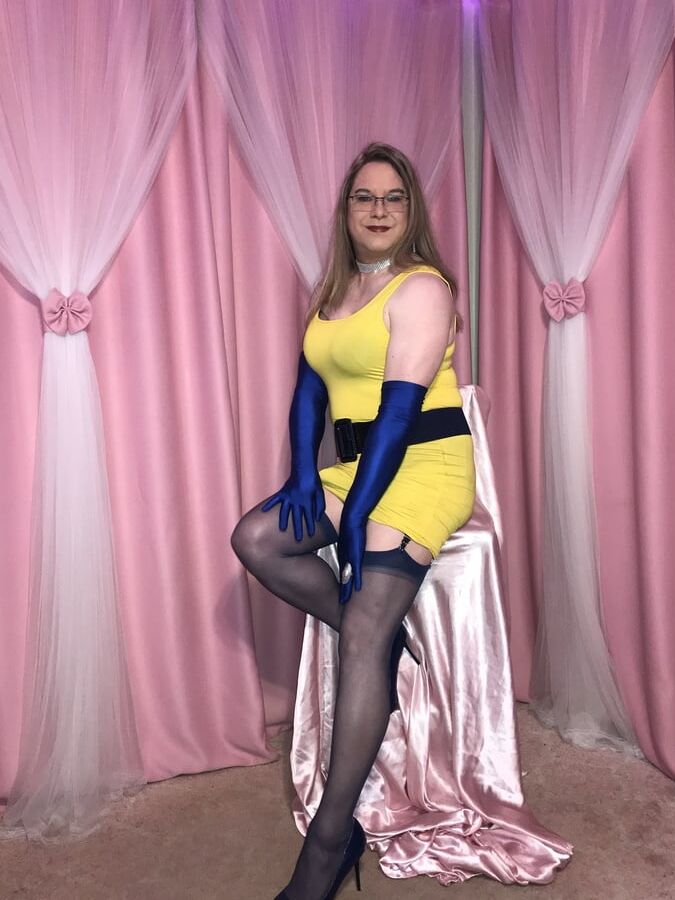 Joanie - Yellow Pencil Dress