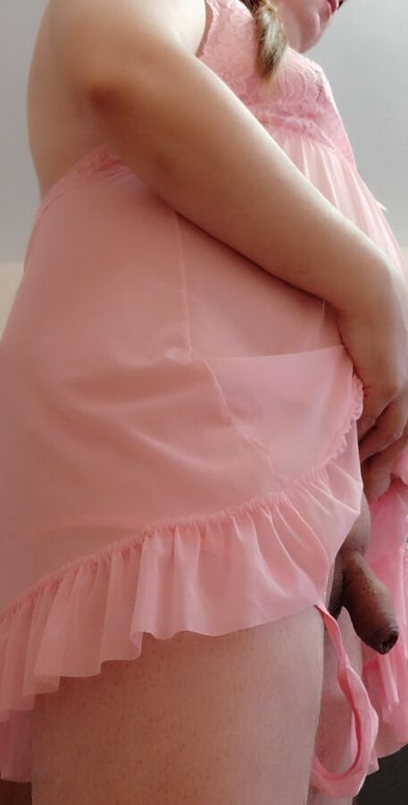 my pink sleepwear