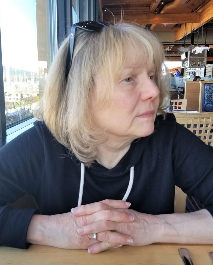 Sexy Grandma Sex Star out in public