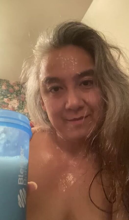 The cum of big cocks.