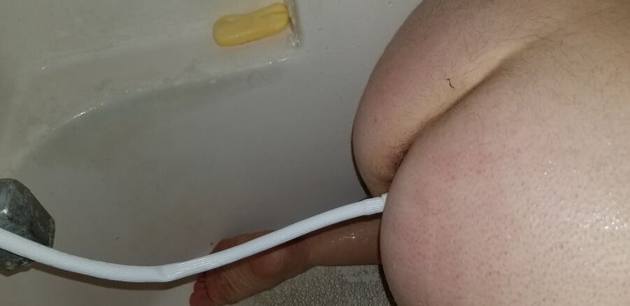 Sexy BBW this Week. Corset, horse dildo and an enema