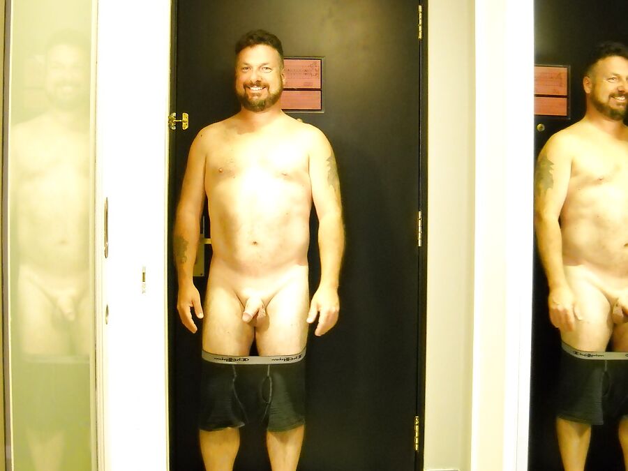 Stripping and playing in my hotel