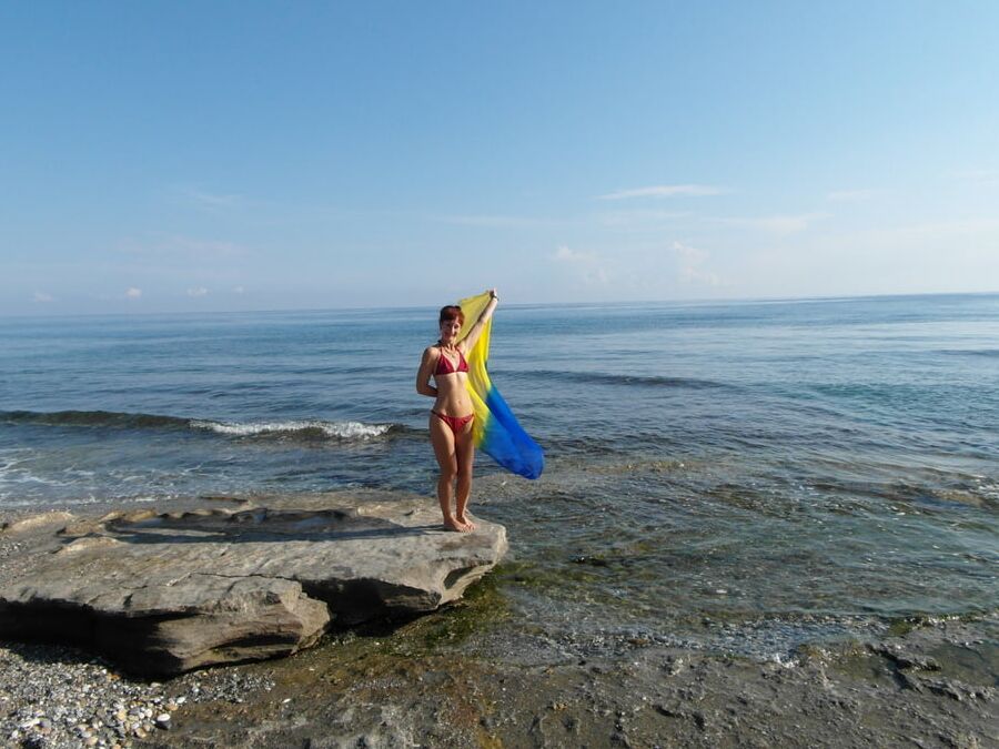 on beach Alanya, Antalia, Turkey