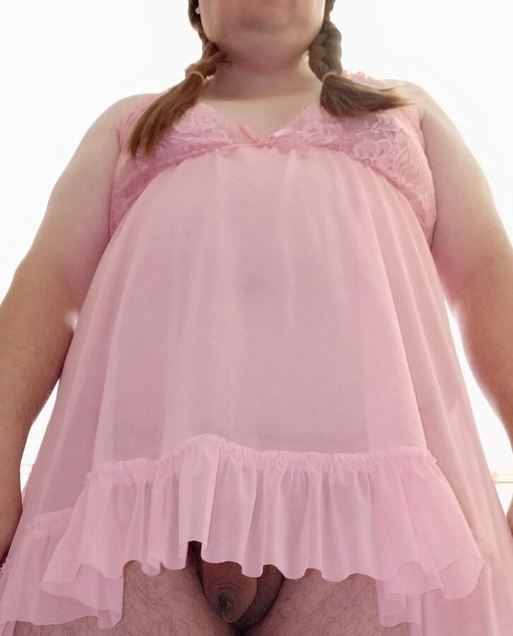 my pink sleepwear