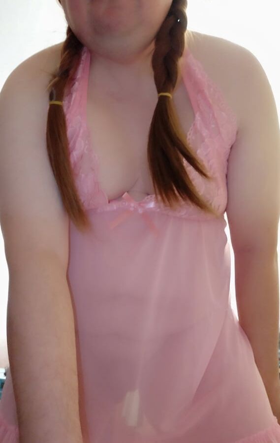 my pink sleepwear