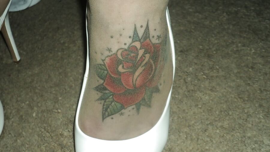 more fake foot tattoo