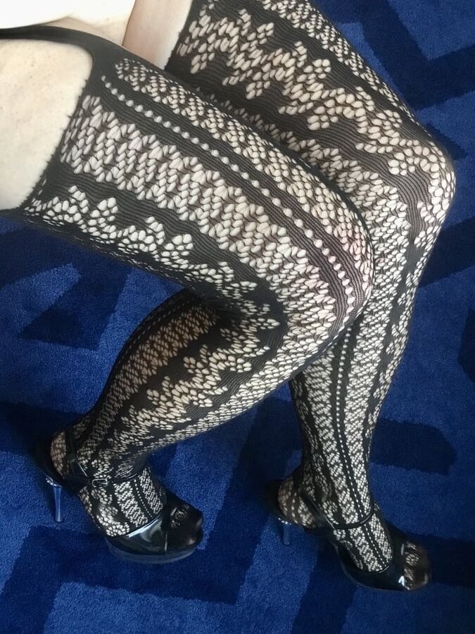 Just Fishnet Suspender Tights