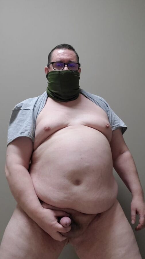 Amateur Fat Chub Chubby Hairless Chest Big Belly