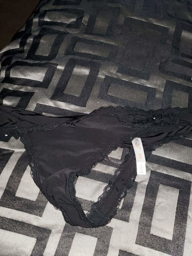 Black thong
