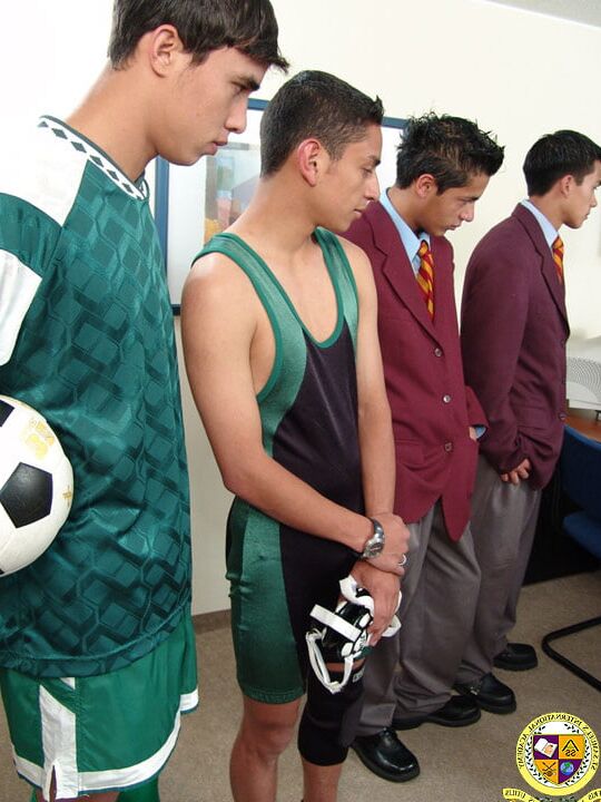 boys are punished by the headmaster