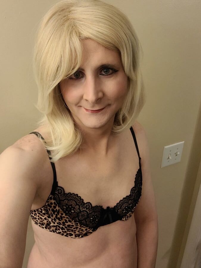 Trying out a new look.