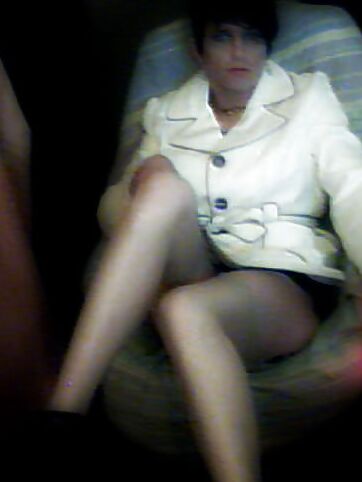 White Mac crossdresser