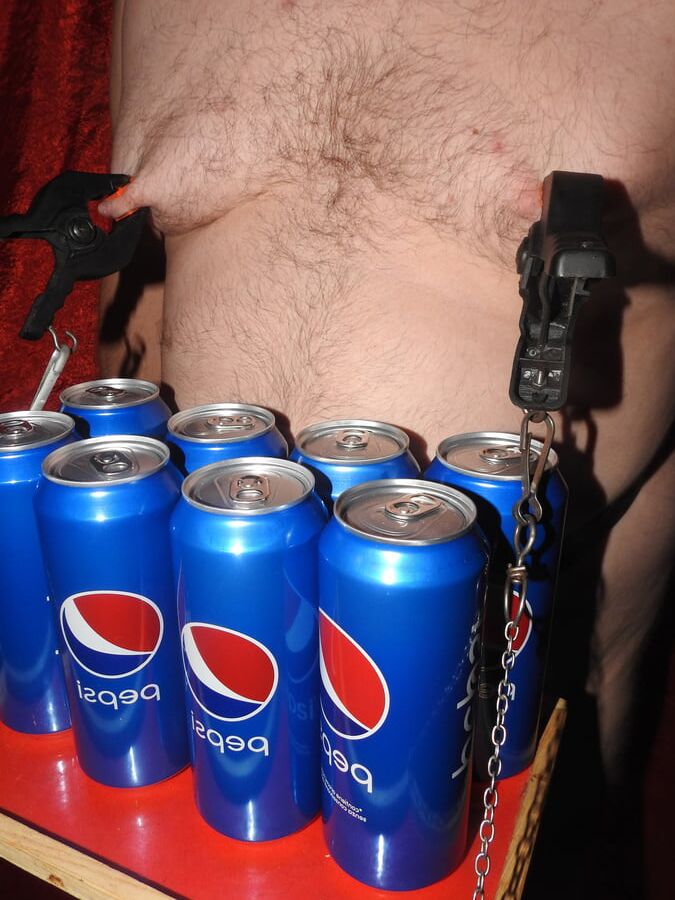Slave serve Pepsi at Party