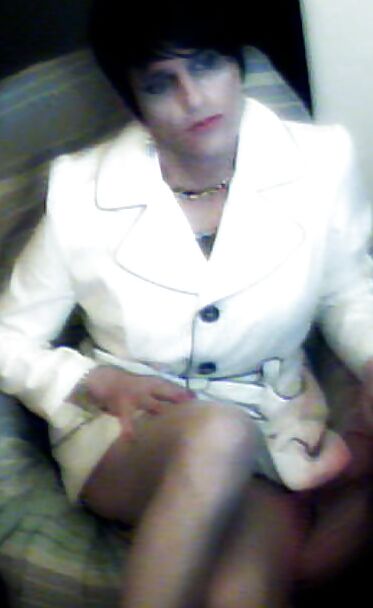 White Mac crossdresser
