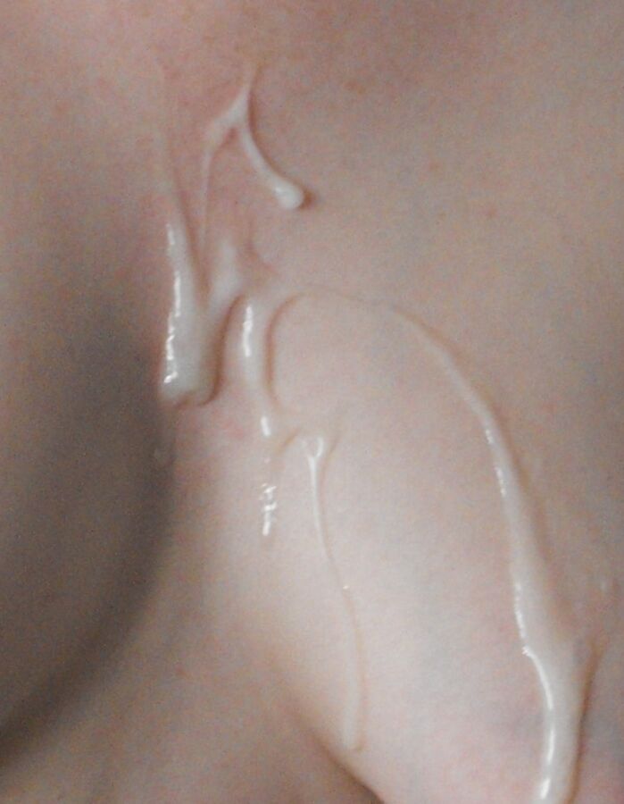 Handjob and cum on tits