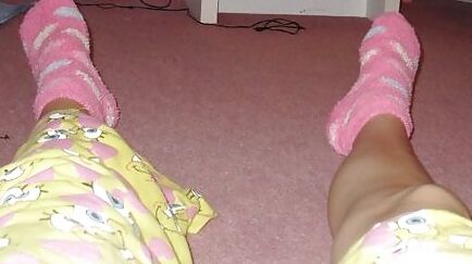 pink sleepwear p.