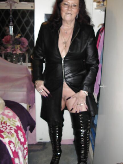 leather outfit