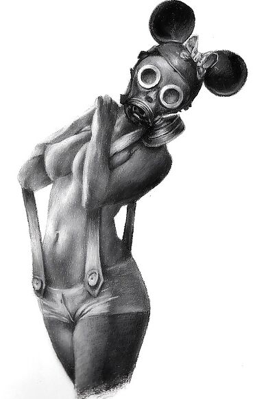 Gas Mask Heavy Rubber Fun