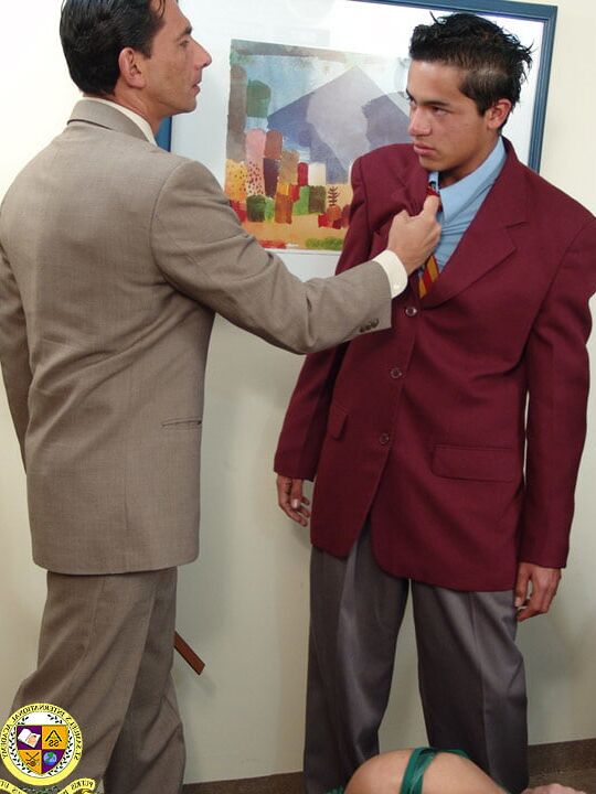 boys are punished by the headmaster