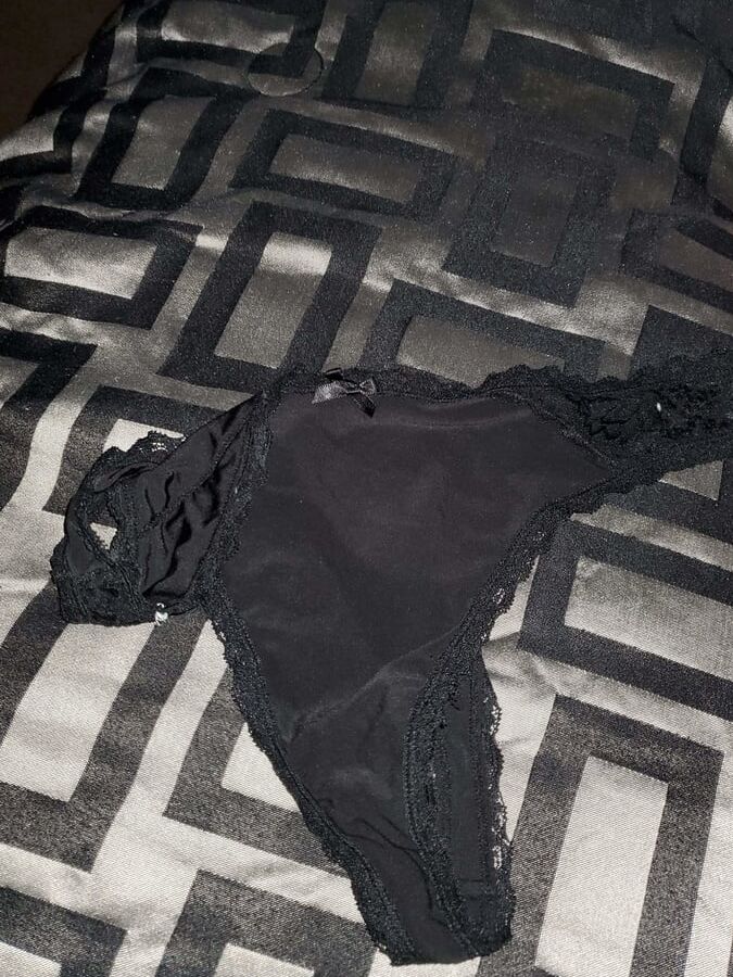 Black thong