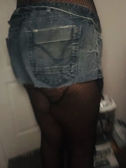 New lingerie and heels
