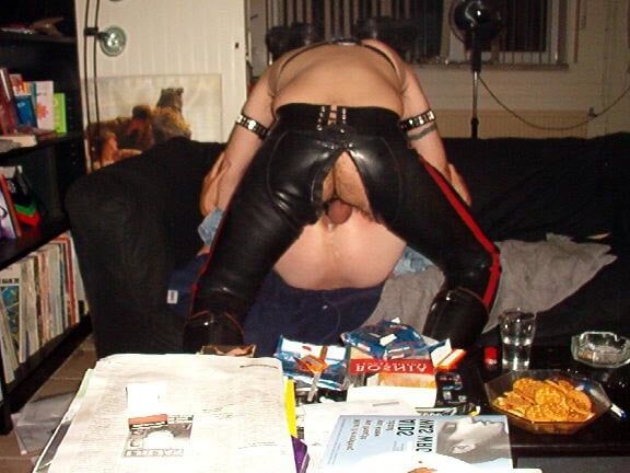 Fucking in leather