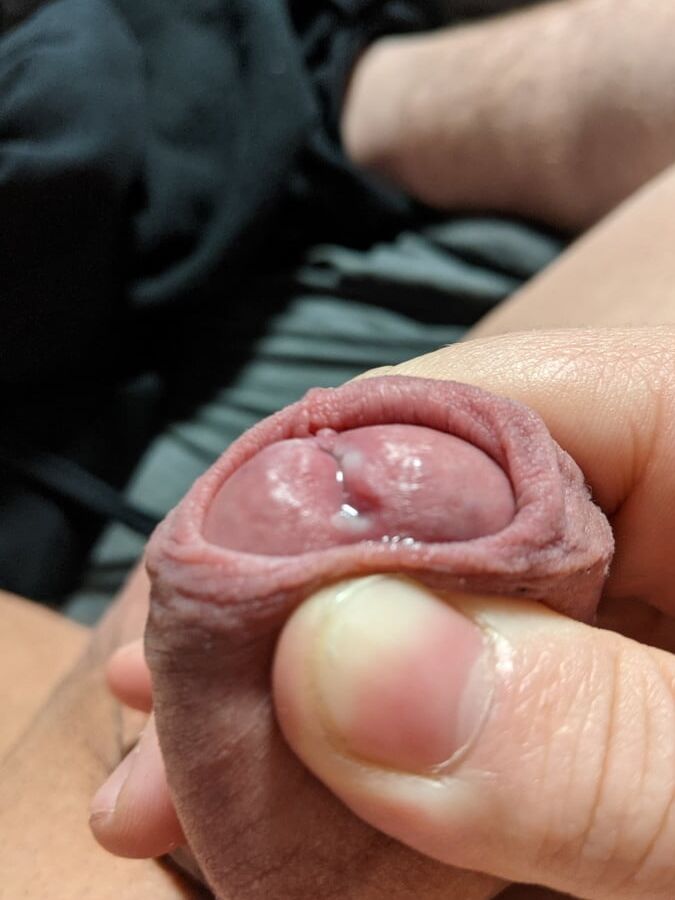 Precum Play he&;s dripping