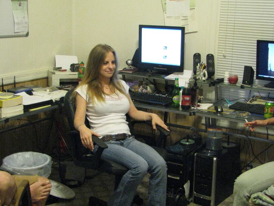Hanging out with all pornstars