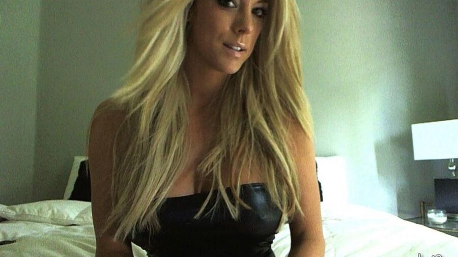 mini leather dress and fishnet
