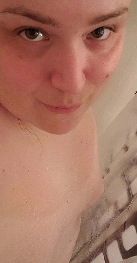 In the shower with Meaghan