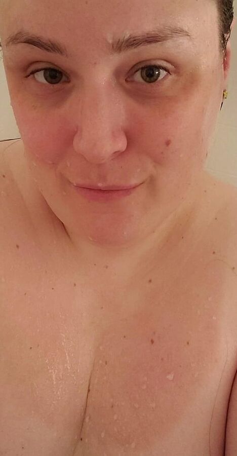In the shower with Meaghan