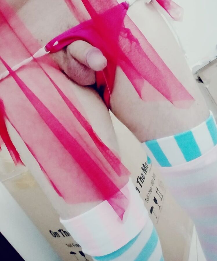 Sissy CD&;s New Dildo + Socks