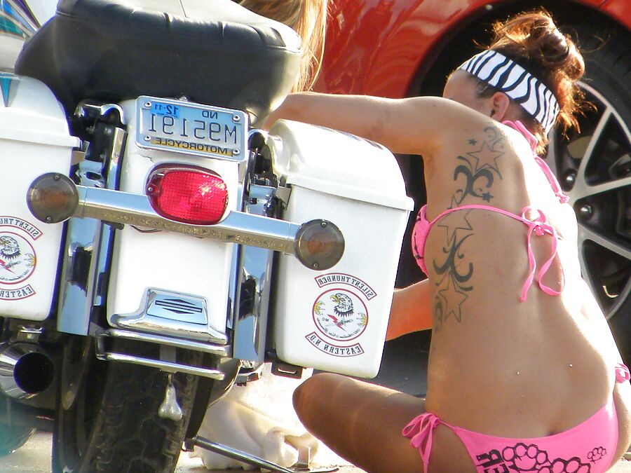 Bike wash with Charity