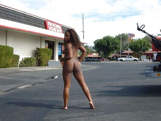 Naked and alone