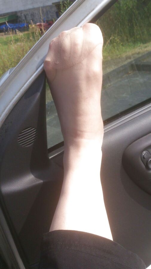 Cum on my Nylonfoot