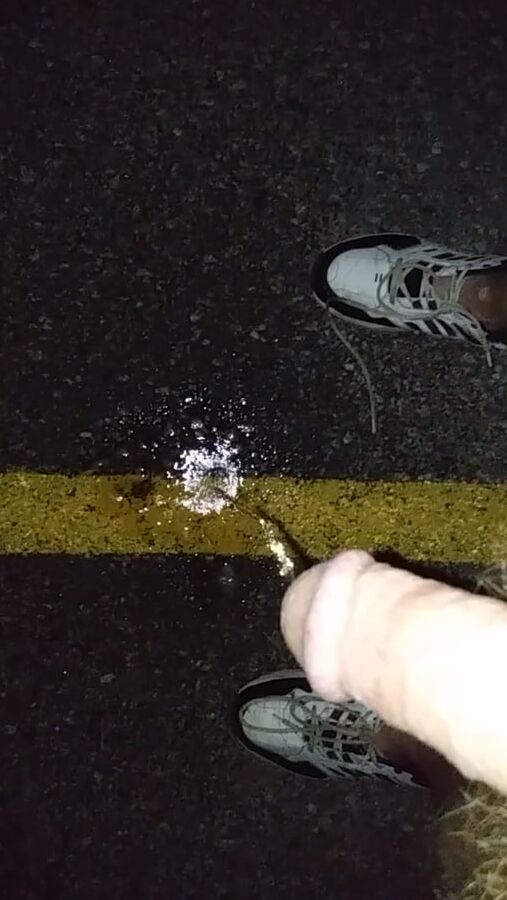 Pissing on waking Pat all over feet