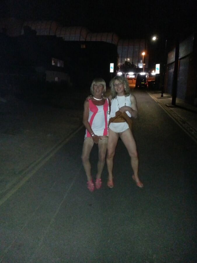 Flashing and Sucking Cock in Public