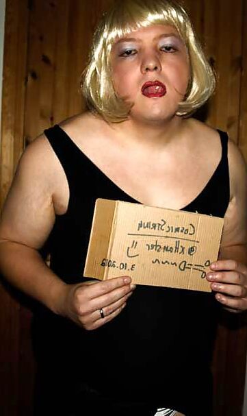 make-up and wig