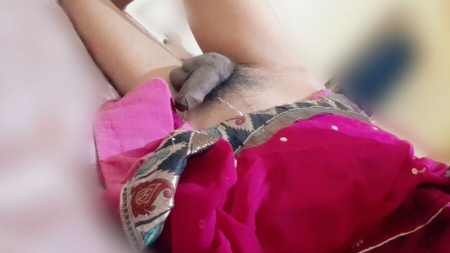 Indian cd in saree