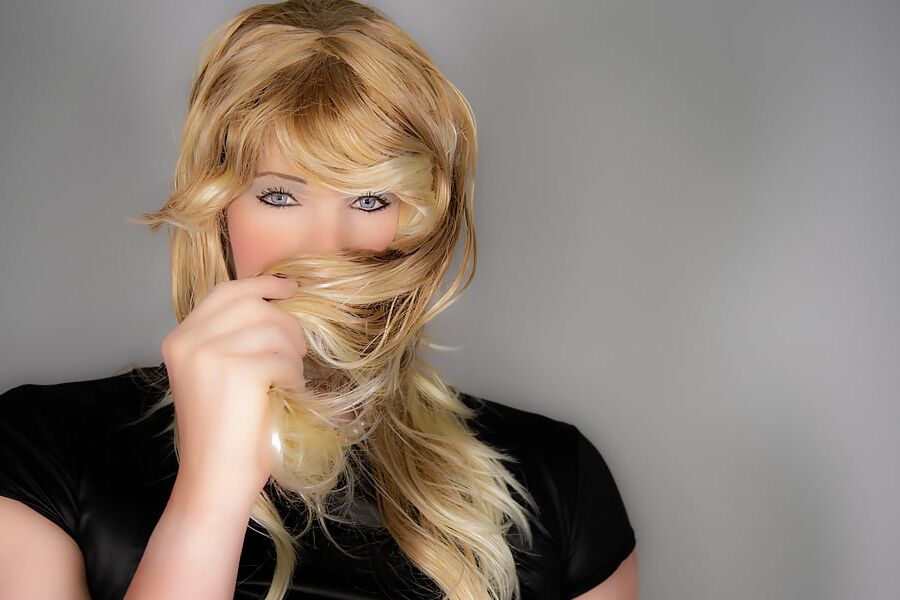 make-up and wig