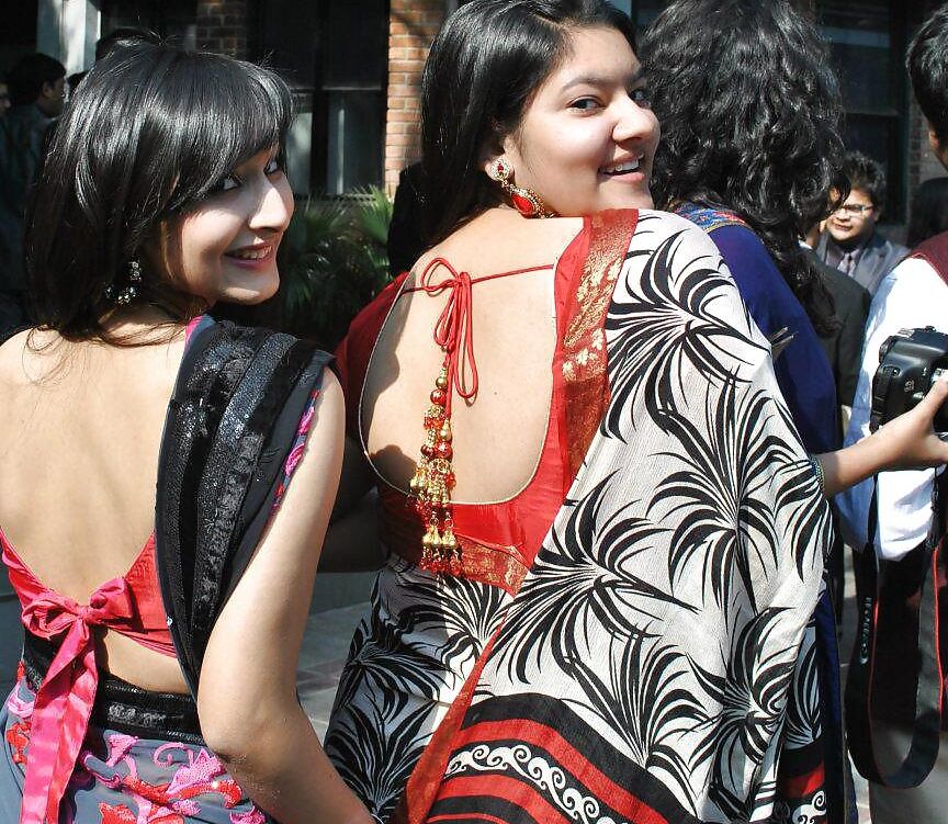 Indian cd in saree