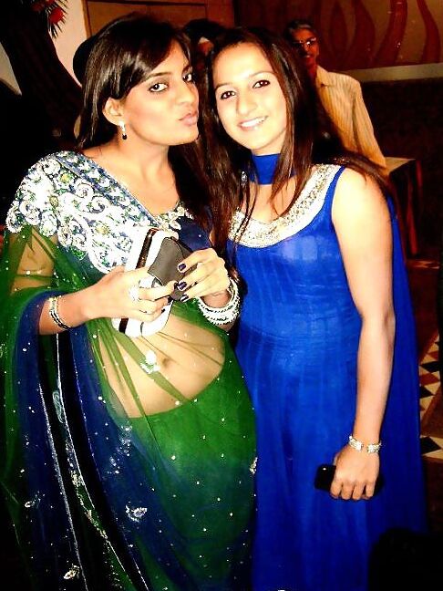 Indian cd in saree