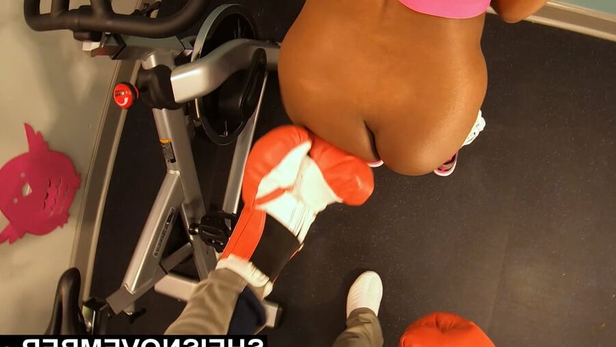 Boxing Big Black Ass Msnovember Booty Punching Butt k HD
