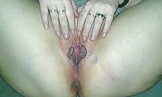 Before &amp; After, Now Who Wants To Lick Up The Cum?