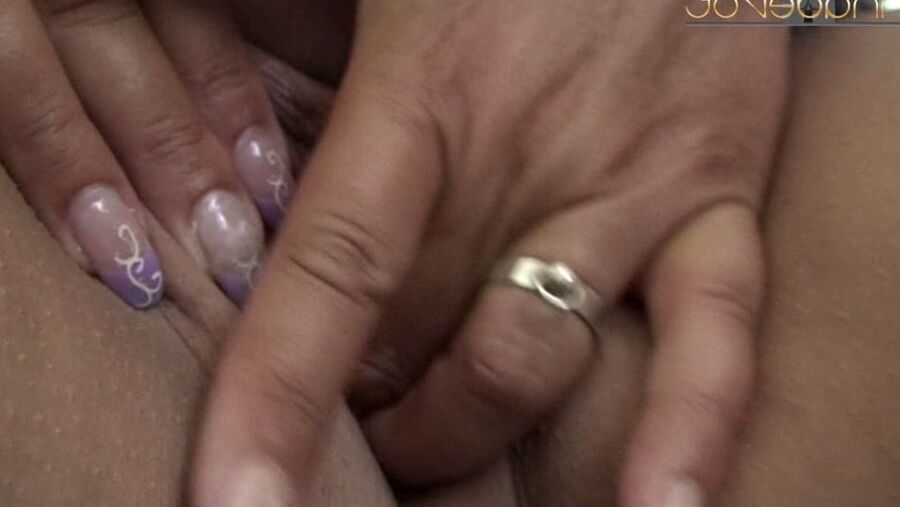 Secretly masturbating - pussy in detail