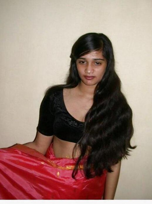 Indian cd in saree