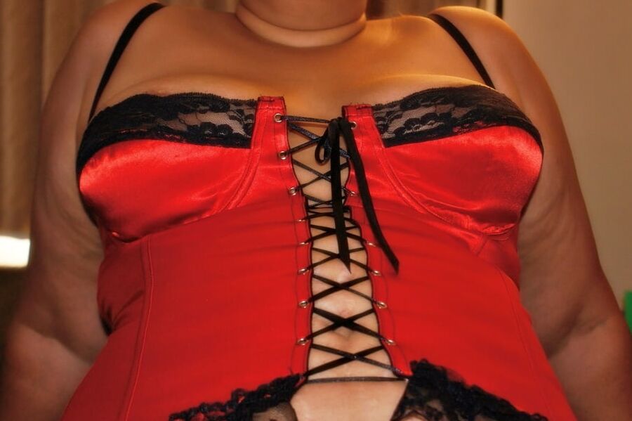 Red Lingerie x