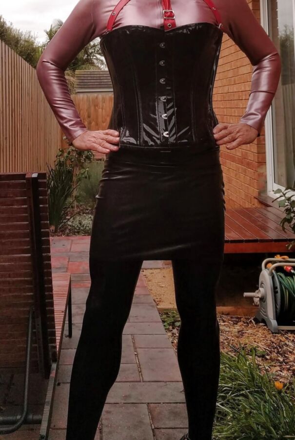 Rose Latex Top - Headless