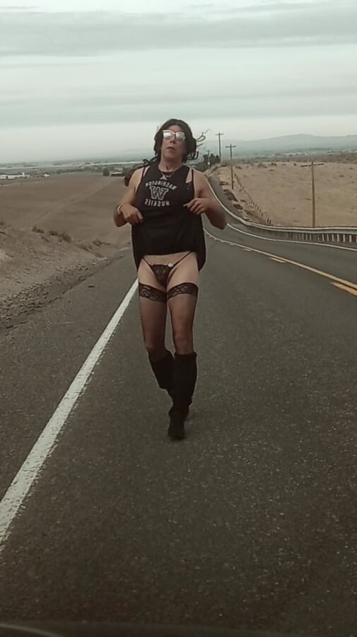 Hitch hiking