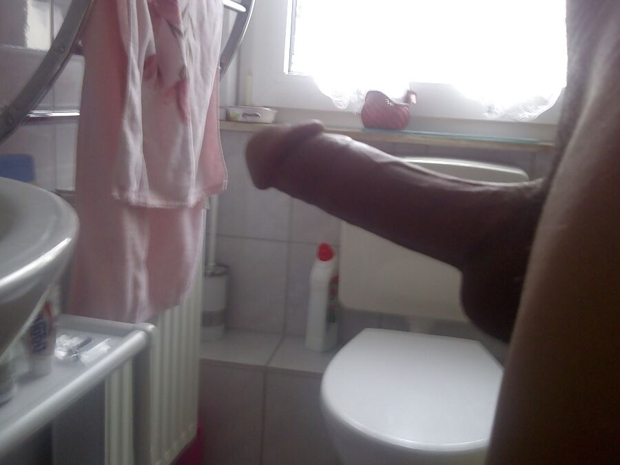 Before shower teasing